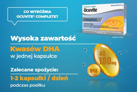 Ocuvite Complete 60 Kaps Opinie I Ceny Na Ceneo Pl