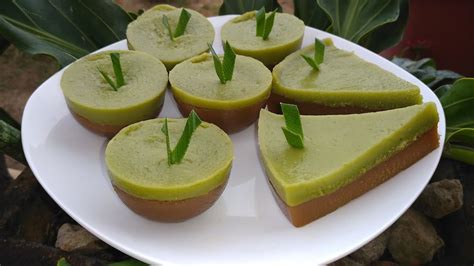 Resep Kue Talam Pandan Gula Merah Lembut And Legit Youtube