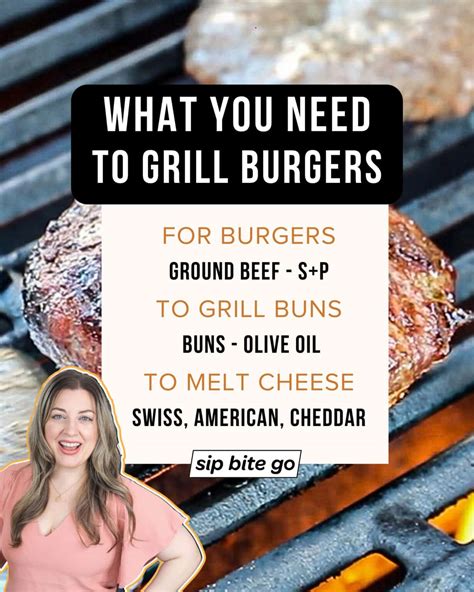 How To Grill Burgers On Gas Grill Recipe Guide Sip Bite Go