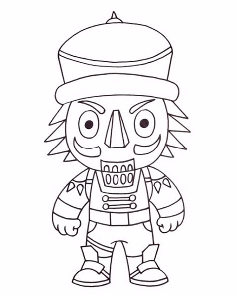 Disegni Di Fortnite Skin Facili - Disegni Da Colorare Di Fortnite Unico Disegno Da Colorare Fortnite Skin ...