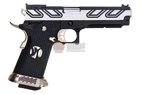 Aw Custom Hx Series Hi Capa Gas Blowback Pistol Two Tone Buy