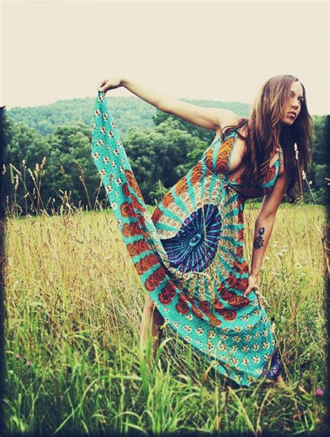 bohemian hippie kleid festival kleid hippie kleid lang