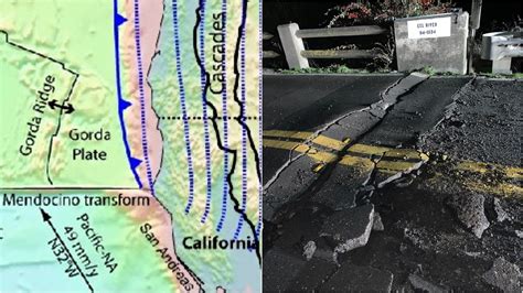 Terremoto En El Norte California Triple Uni N Tect Nica Fue La