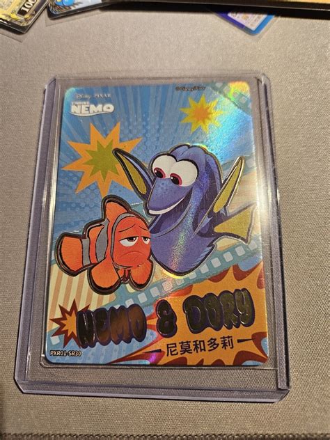 Disney Pixar Th Finding Nemo Nemo Dory Trading Card Ebay