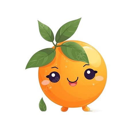 Pacote De Emoticons De Sorriso Fofo Laranja PNG Laranja Laranja Fofa