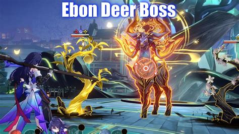 Honkai Star Rail Ebon Deer Boss Fight Xianzhou Luofu Arc Youtube