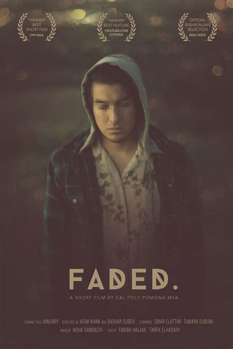 Faded Short Film Poster Behance