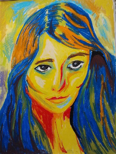 Fauvism: Self portrait by Melody68 on DeviantArt