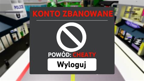 DOSTAŁEM BANA W ROBLOX TO ZA CHEATY YouTube