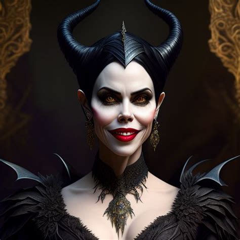 Maleficent Smile