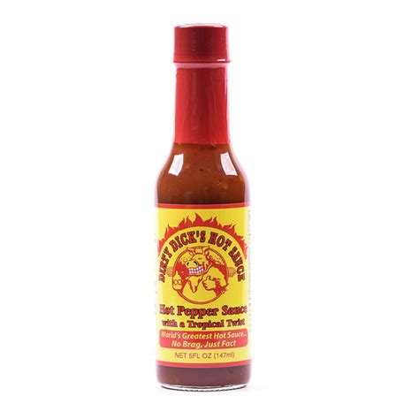 Dirty Dick S Hot Sauce With Tropical Twist Exclusief Bij Heatsupply