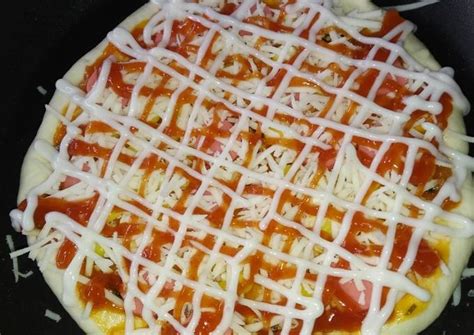 Resep Pizza Teflon Anti Gagal Oleh Princess Kamboja Cookpad