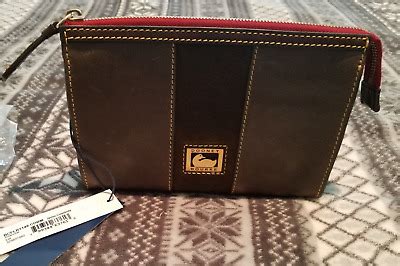 NWT D Dooney Bourke Florentine Suede North South Janine Crossbody