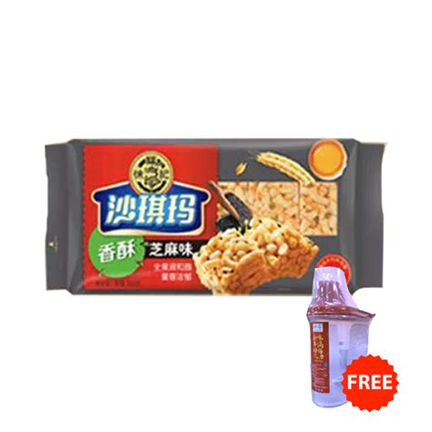 Buy Free Rice Bucket Hsu Fu Chi HFC Sachima 徐福记经典沙琪玛 311g Crispy