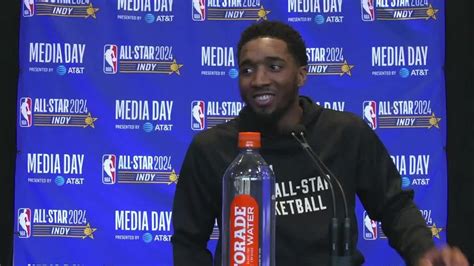 Donovan Mitchell All Star Press Conference Youtube