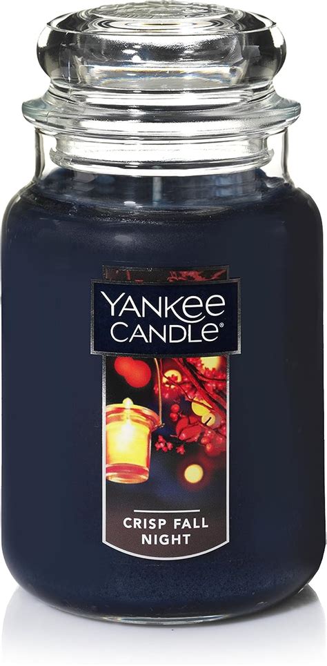 Amazon Yankee Candle Crisp Fall Night Scented Classic Oz Large