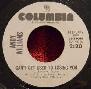 Andy Williams - Can't Get Used To Losing You (Vinyl) | Discogs