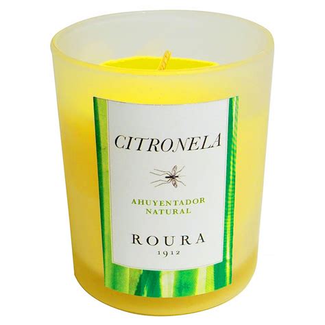 "ROURA" Свеча антимоскитная в стеклянном стакане d. 7 х 8.3 см 130 г ...