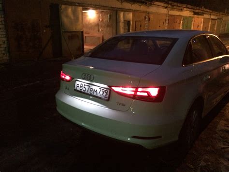 Диодные фонари — Audi A3 Sedan (8V), 1,4 л, 2014 года | тюнинг | DRIVE2