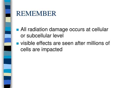 Ppt Radiobiology Powerpoint Presentation Free Download Id6694675