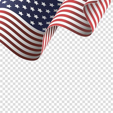 United States Flag Waving Clip Art