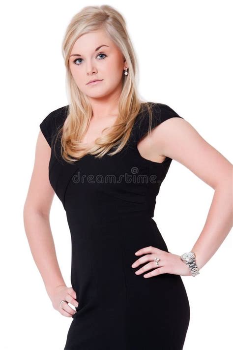 Femme Blonde Chique Photo Stock Image Du Verticale Fille 13313408