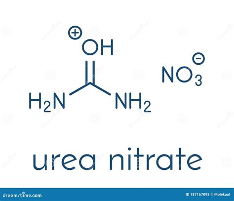 Urea Nitrate High Explosive Molecule Prepared By Reacting Urea With