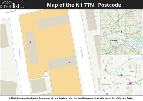 N Tn Is The Postcode For Thoresby Street Hoxton Greater London