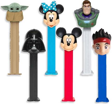 Pez Disney 100 Year Collection Sweets Dispenser Blister 3 Candy Packs