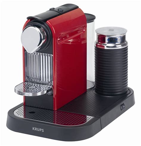 Nespresso Citiz Milk Red XN7106 Krups Cafetera Monodosis 19 Bares