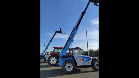 Телескопический погрузчик JHC T4010 - YouTube