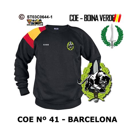 Sudadera Bandera COE 41 Barcelona Boina TotemTeams