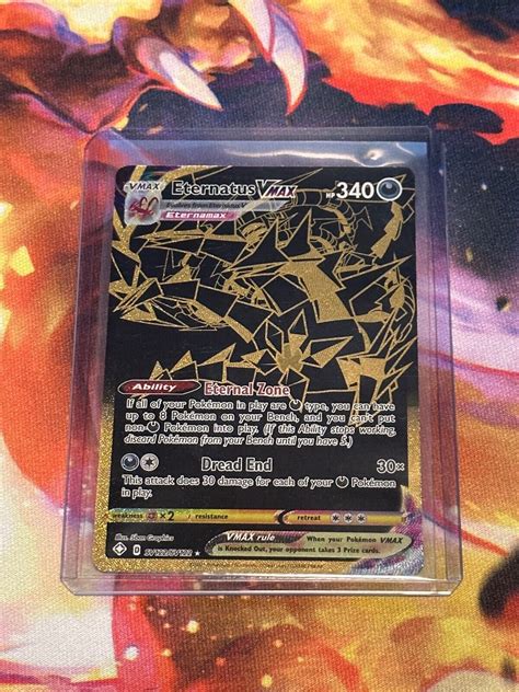 Pokemon Eternatus VMax SV122 SV122 Shining Fates Ultra Rare Full Art