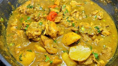 The Best Guyanese Curry Chicken Chicken Curry Recipe Youtube