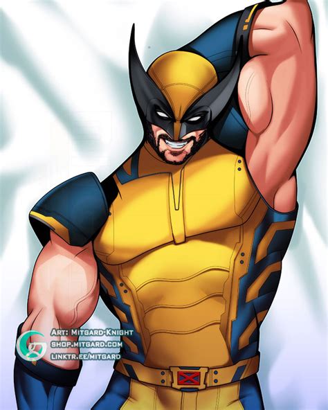 Wolverine Deadpool And Wolverine Dakimakura V2 By Mitgard Knight Hentai Foundry