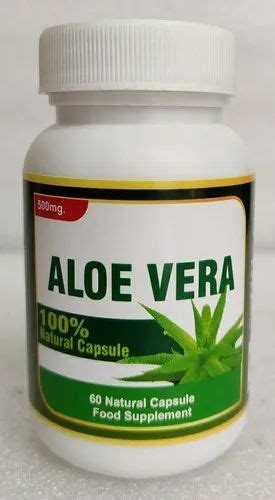 Aloe Vera Capsules Packaging Type Bottle At Rs 350 00 Bottle In