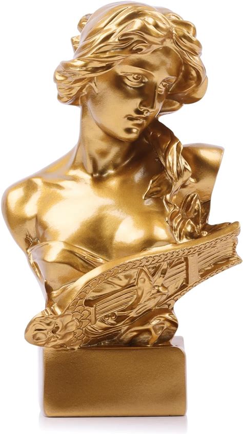 Amazon LCCCK 6 H Gold Aphrodite Statue Sculpture Resin Greek