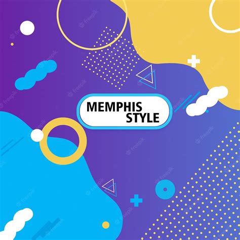 Premium Vector | Memphis design