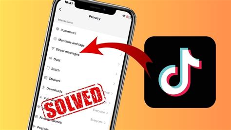 Tiktok Direct Message Option Not Showing How To Fix Direct Message On