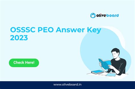 Osssc Peo Answer Key 2023 Direct Link To Download Pdf