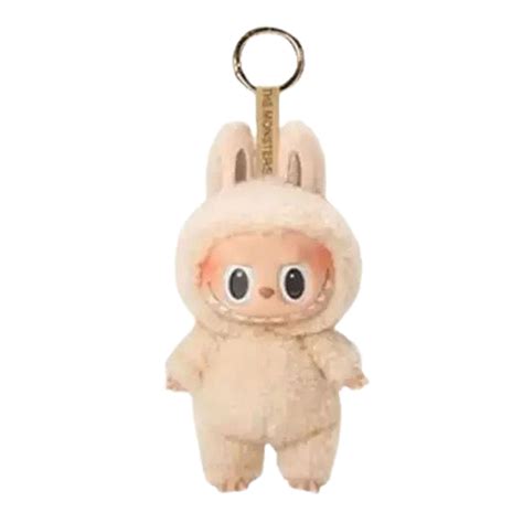 Random 1pc LABUBU Keychain Pendant Plush LABUBU Doll Key Ring Keyring