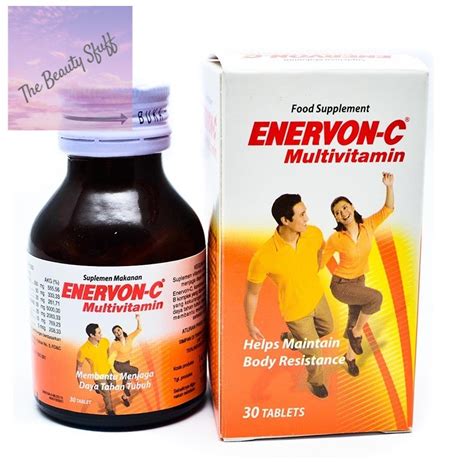 Jual Enervon C Botol Tablet Multivitamin Imun Tubuh Shopee Indonesia