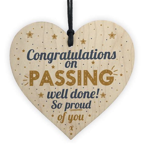 Congratulations You Passed Wood Heart University Colleague Exam