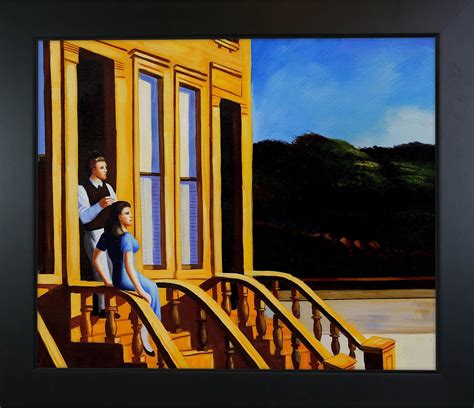 Amazon OverstockArt Sunlight On Brownstones Original Painting By