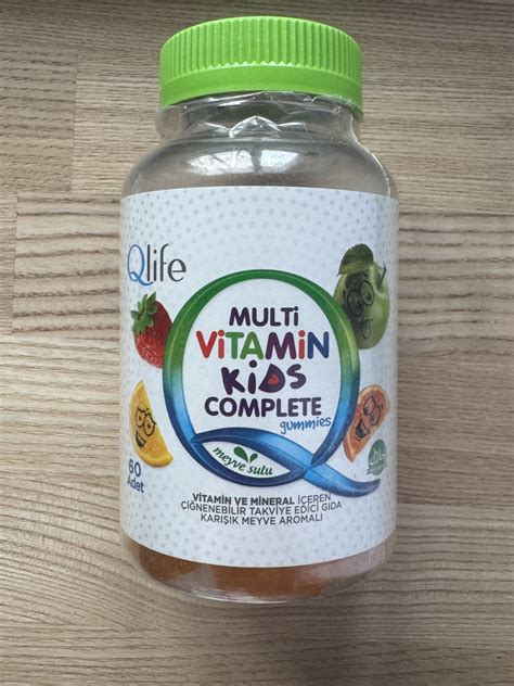 Витамины Qlife Multi vitamin kids complete | отзывы