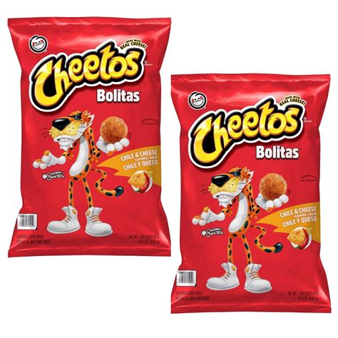 Cheetos Bolitas Cheese Balls, Chili and Cheese - Latin Flavors 7 oz. (2
