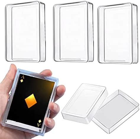 Clear Playing Card Cases Pieces Durable And Portable Plastic