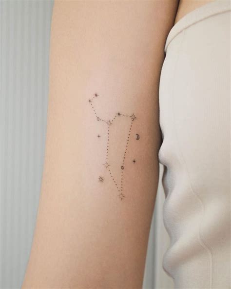 Aggregate More Than 68 Constellation Tattoos Leo In Coedo Vn