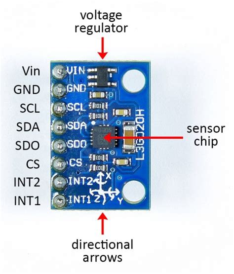 How To Setup Gyroscopes On The Arduino Circuit Basics