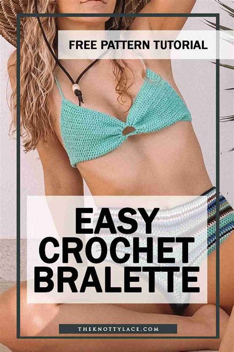 Quick Crochet Bralette Bikini Top Free Crochet Pattern